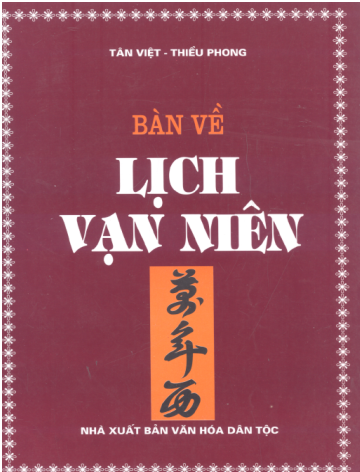 Bàn Về Lịch Vạn Niên