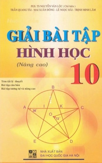 Giải Bài Tập Hình Học 10 (Nâng Cao)