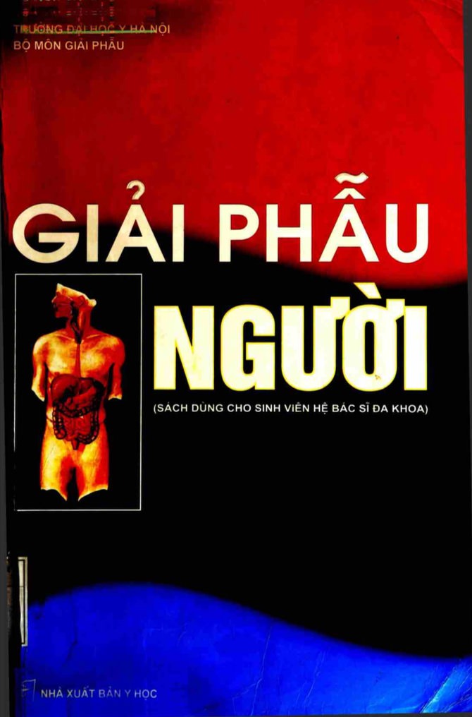 Giải Phẫu Người (Sách Đào Tạo Bác Sĩ Đa Khoa)