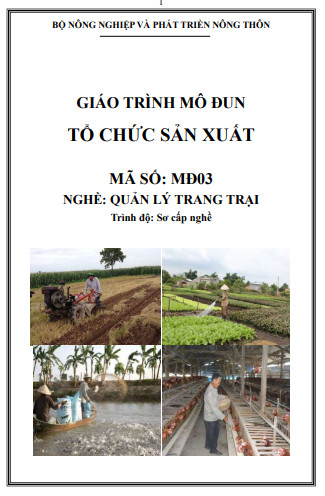 Giáo trình Tổ chức sản xuất