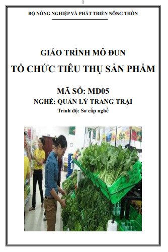 Tổ chức tiêu thụ sản phẩm