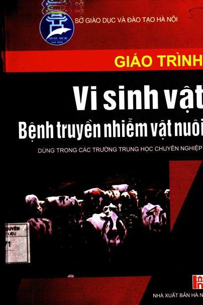 Giáo Trình Vi Sinh Vật-Bệnh Truyền Nhiễm Vật Nuôi