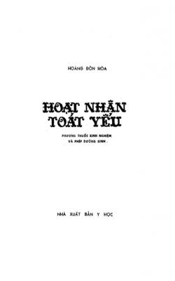 Hoạt Nhân Toát Yếu