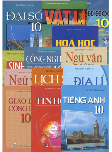 Bộ Sách Giáo Khoa lớp 10